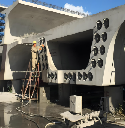 西岗压浆料施工流程及注意事项